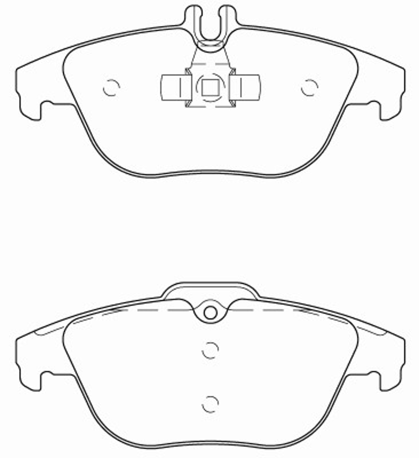 Колодки тормозные дисковые MINTEX MDB2845