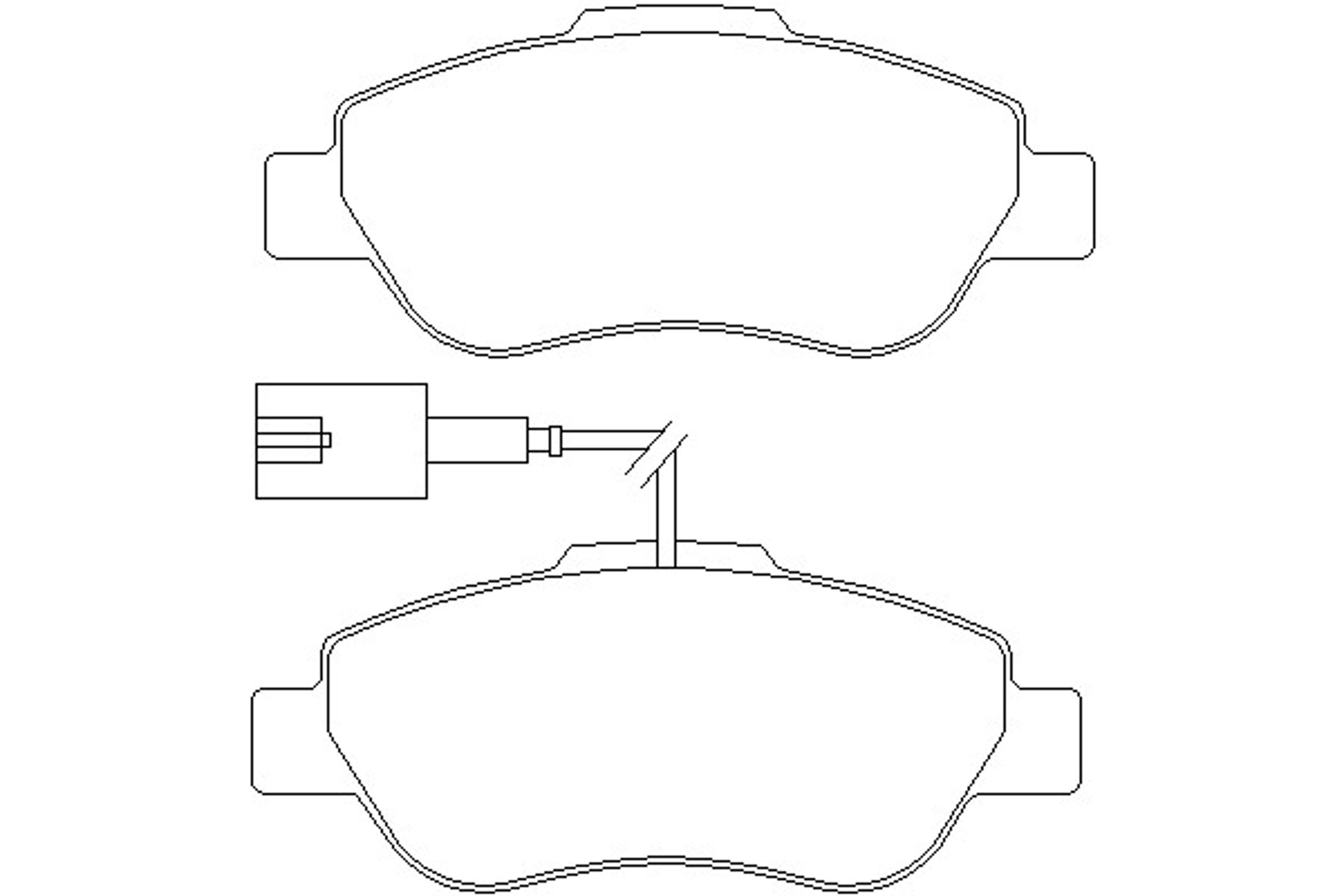 Колодки тормозные дисковые MINTEX MDB3019