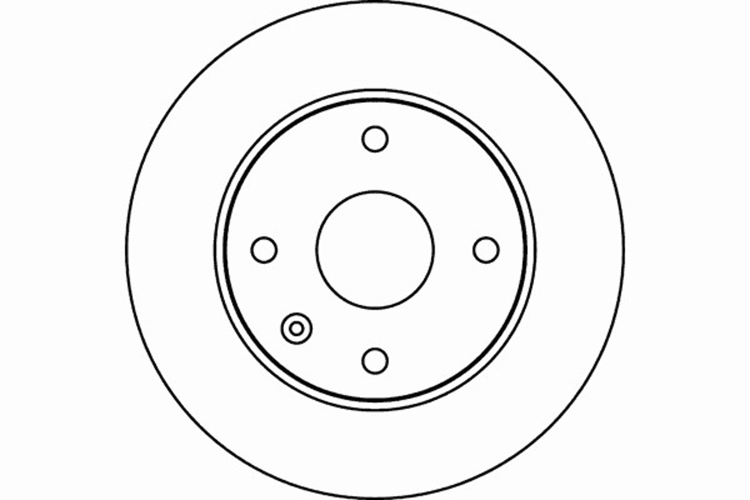 Диск тормозной MINTEX MDC1483
