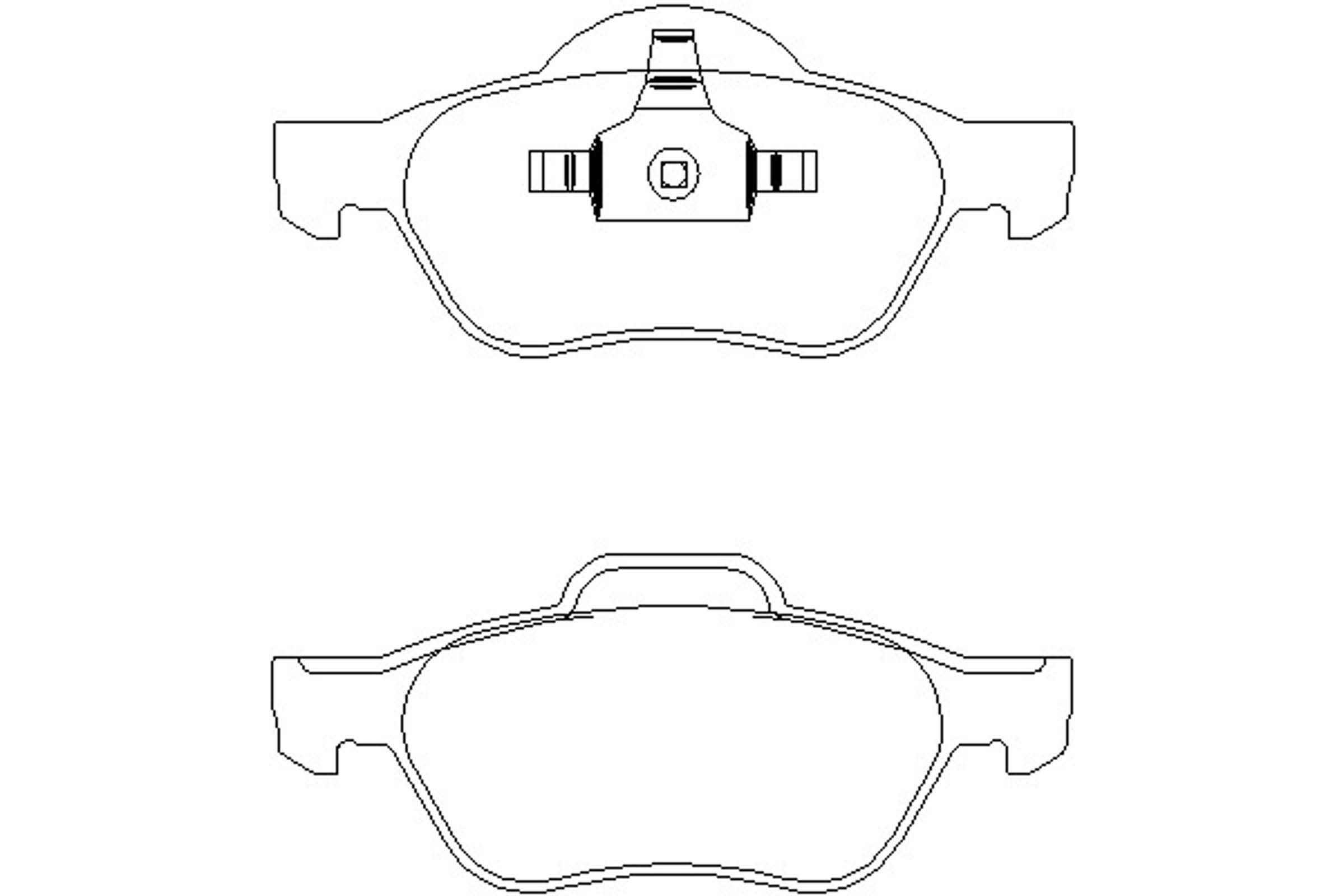 Комплект тормозов дисковый тормозной механизм MINTEX MDK0240