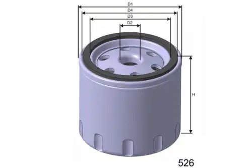 Топливный фильтр MISFAT M319A