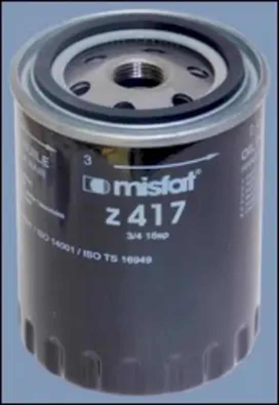 Фильтр масляный MISFAT Z417