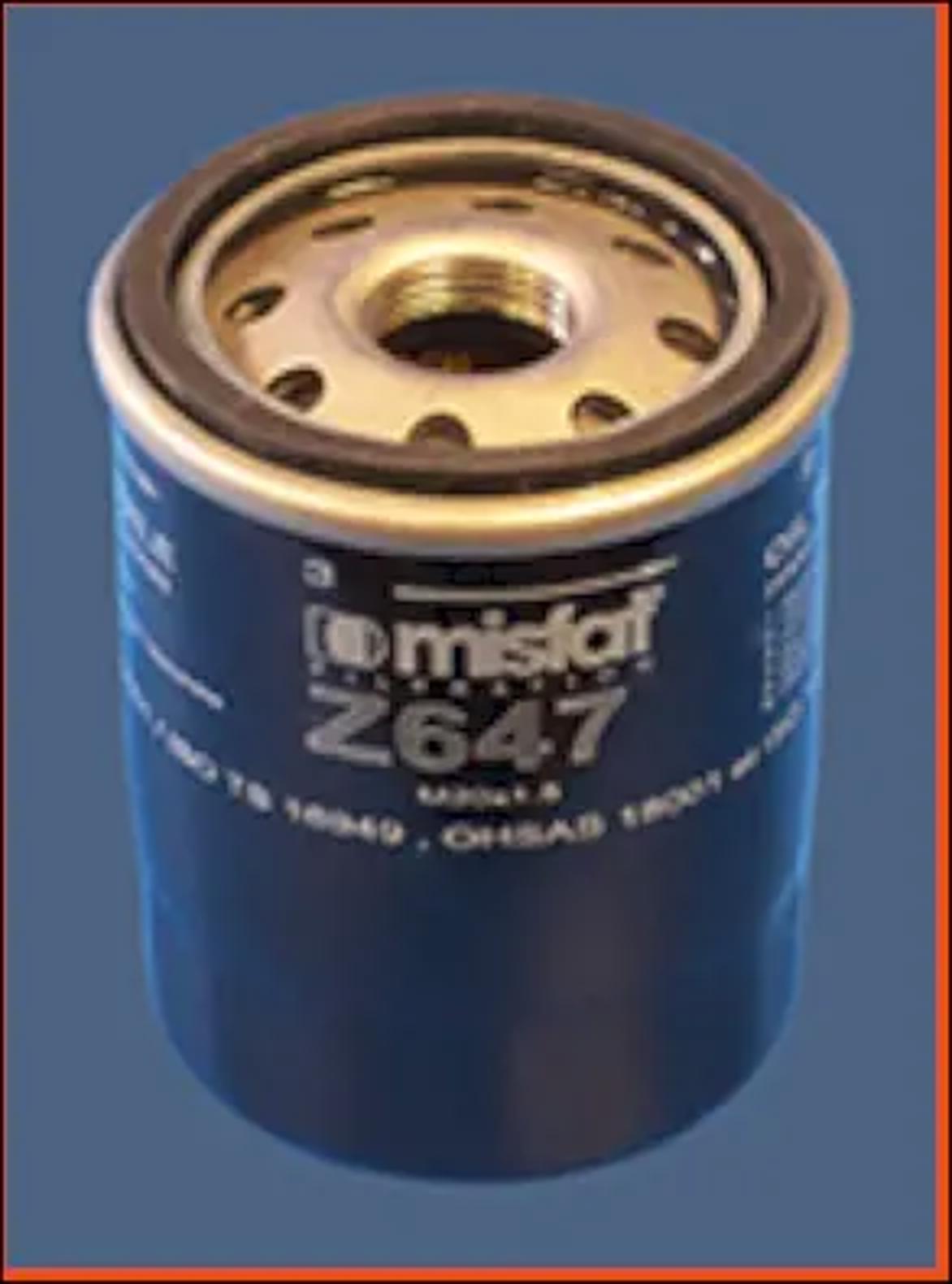 Фильтр масляный MISFAT Z647