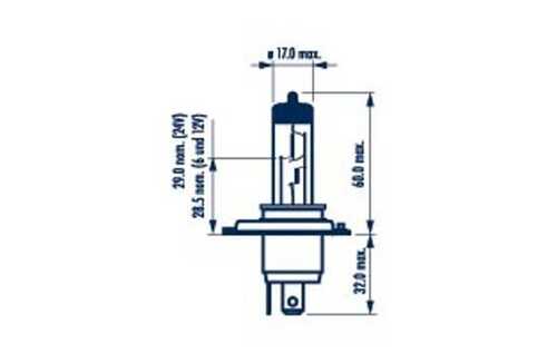 Лампа накаливания NARVA 488814000