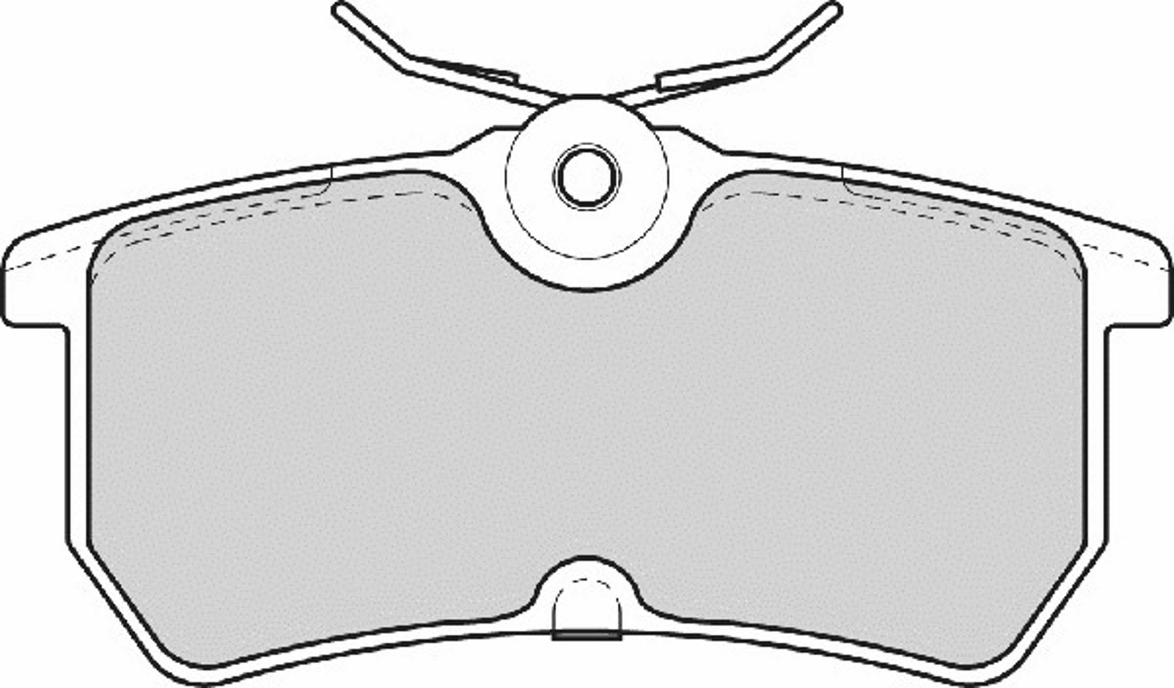 Колодки тормозные дисковые NECTO FD6785A