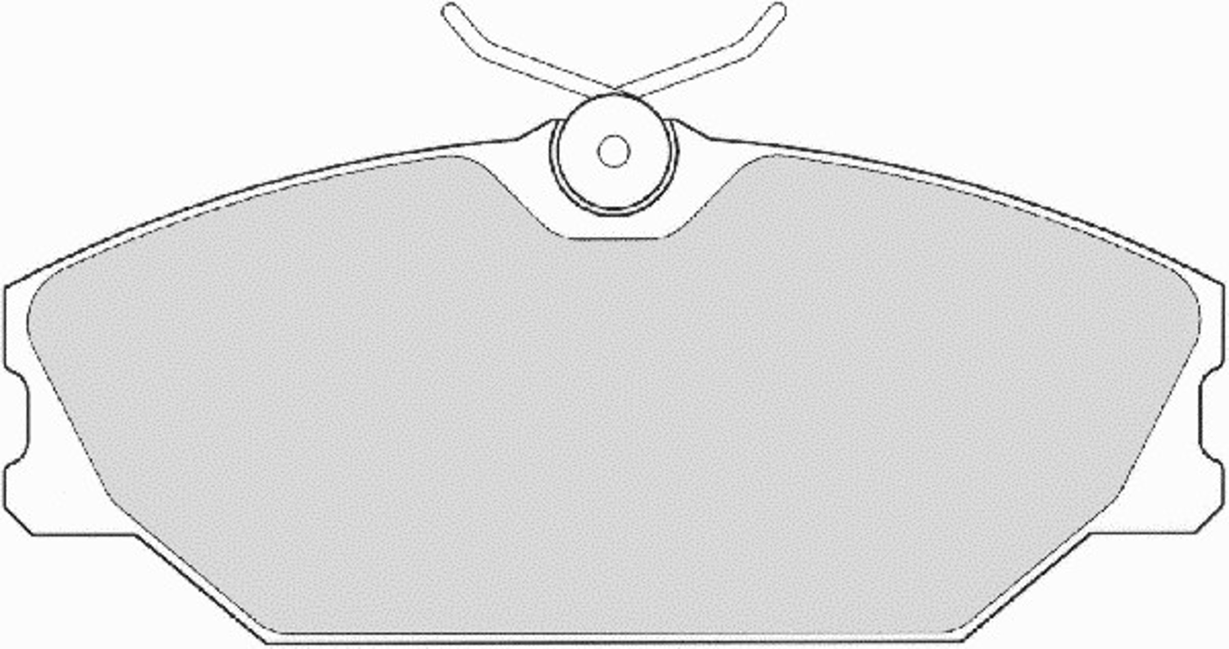 Колодки тормозные дисковые NECTO FD6899A