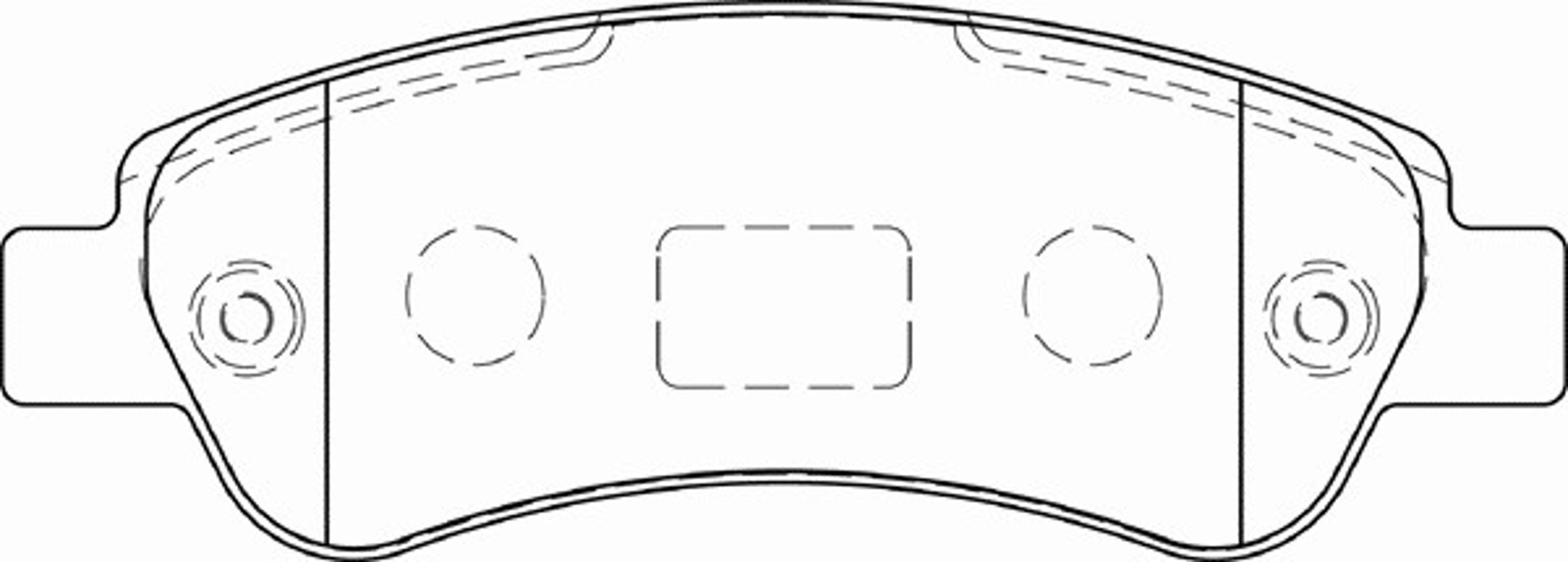 Колодки тормозные дисковые NECTO FD7270V