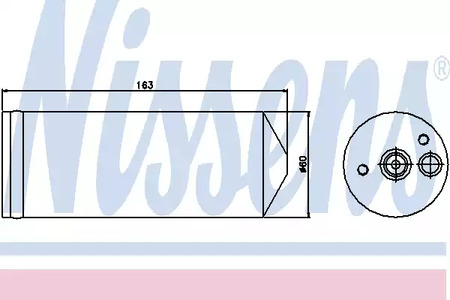 Осушитель кондиционера NISSENS 95362