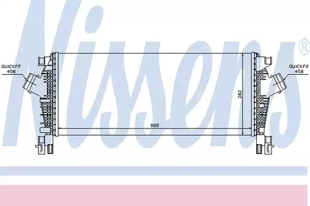 Интеркулер NISSENS 96555