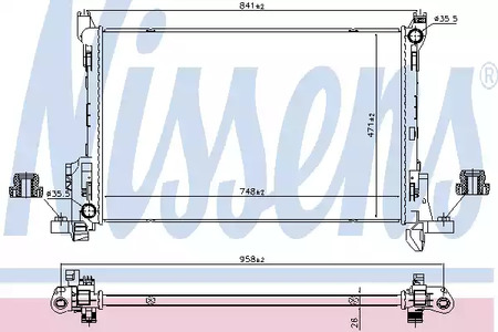 Запчасть NISSENS 630792