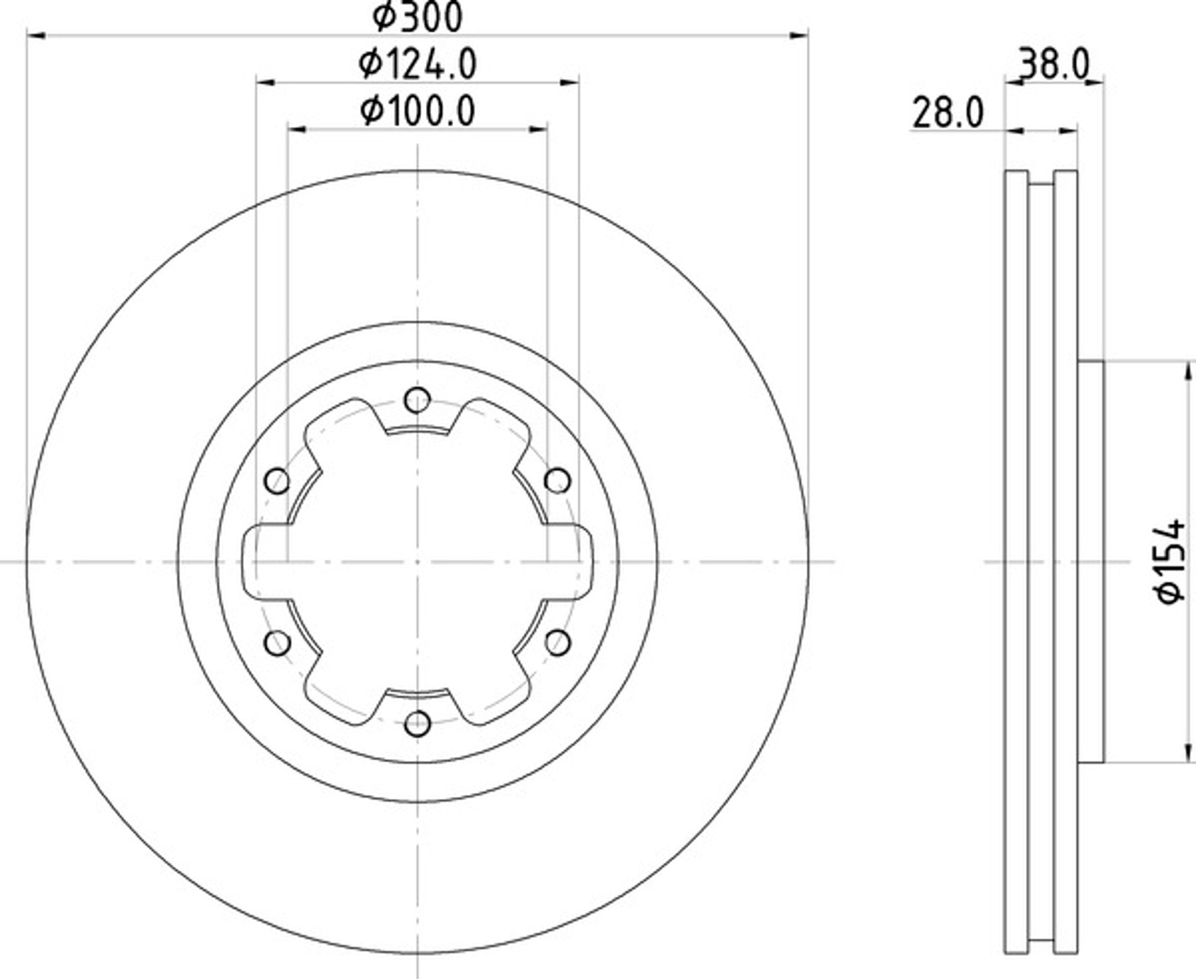 Диск тормозной NISSHINBO ND2026K