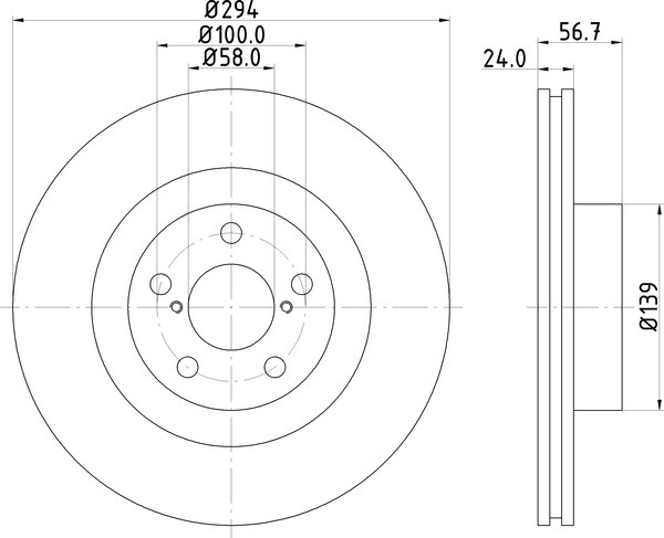 Диск тормозной NISSHINBO ND7004K