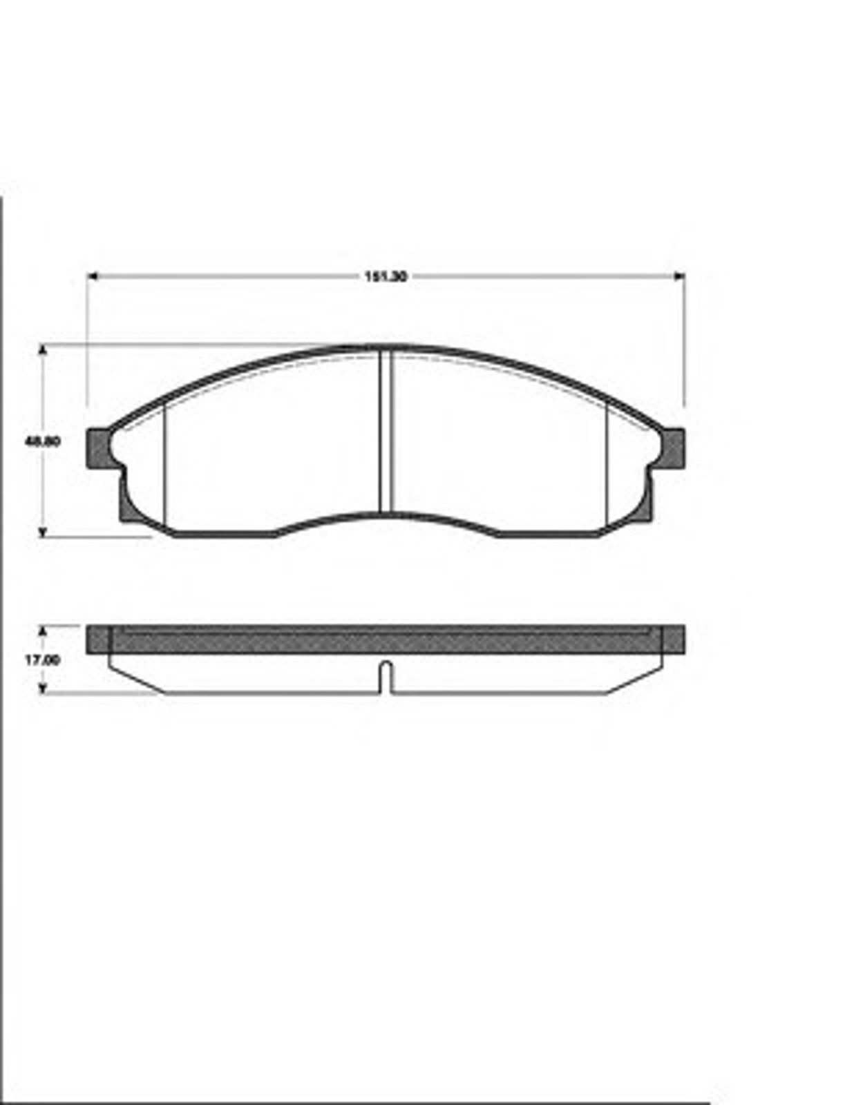 Колодки тормозные дисковые NK 222250