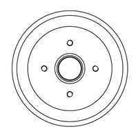 Барабан тормозной NK 252534