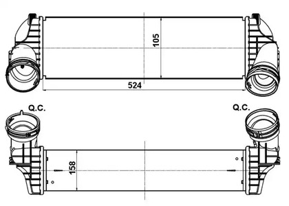 Интеркулер NRF 30359