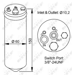 Осушитель кондиционера NRF 33137