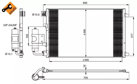 Подшипник NRF 350042