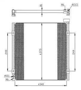 Конденсатор кондиционера NRF 35264