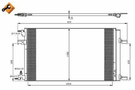 Конденсатор кондиционера NRF 35919