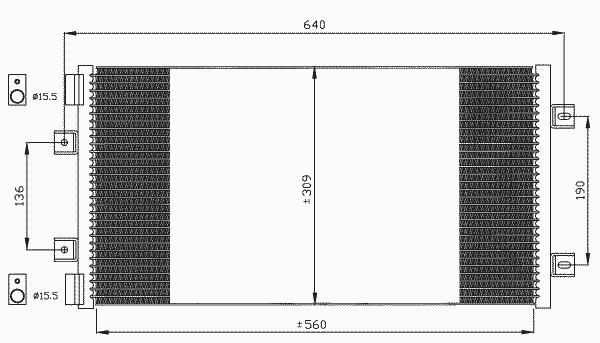 Конденсатор кондиционера NRF 35492