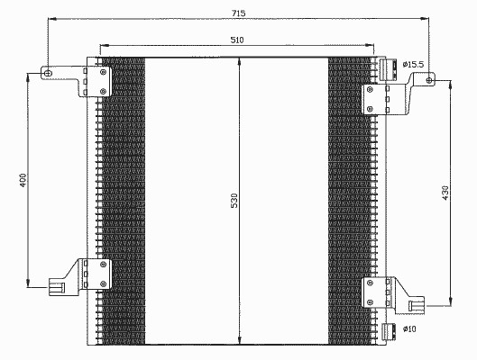 Конденсатор кондиционера NRF 35526