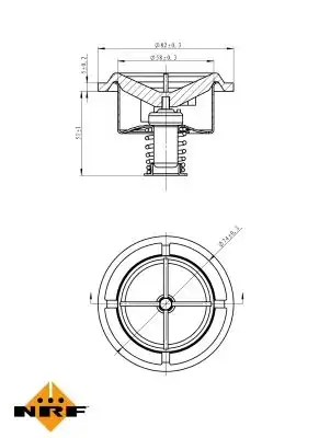 725017 термостат NRF 725017