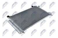 Радиатор кондиционера matiz (m200 m250) (05-) 0.8 (w/i dryer) NTY CCS-DW-005