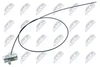 Трос ручн торм opel vivaro a 01-14 ren trafic ii 01- nis primastar 01- NTY HLR-PL-026