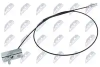 Hlrpl037 трос ручного тормоза opel vivaro a 01-14 renault traffic ii 01- nissan primastar 06- /sw NTY HLRPL037