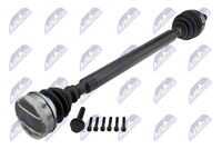 Полуось vw golf v/vi/vii passat b6/b7 touran 10- skoda octavia ii/iii yeti 09- audi a3 03- seat NTY NPW-VW-181