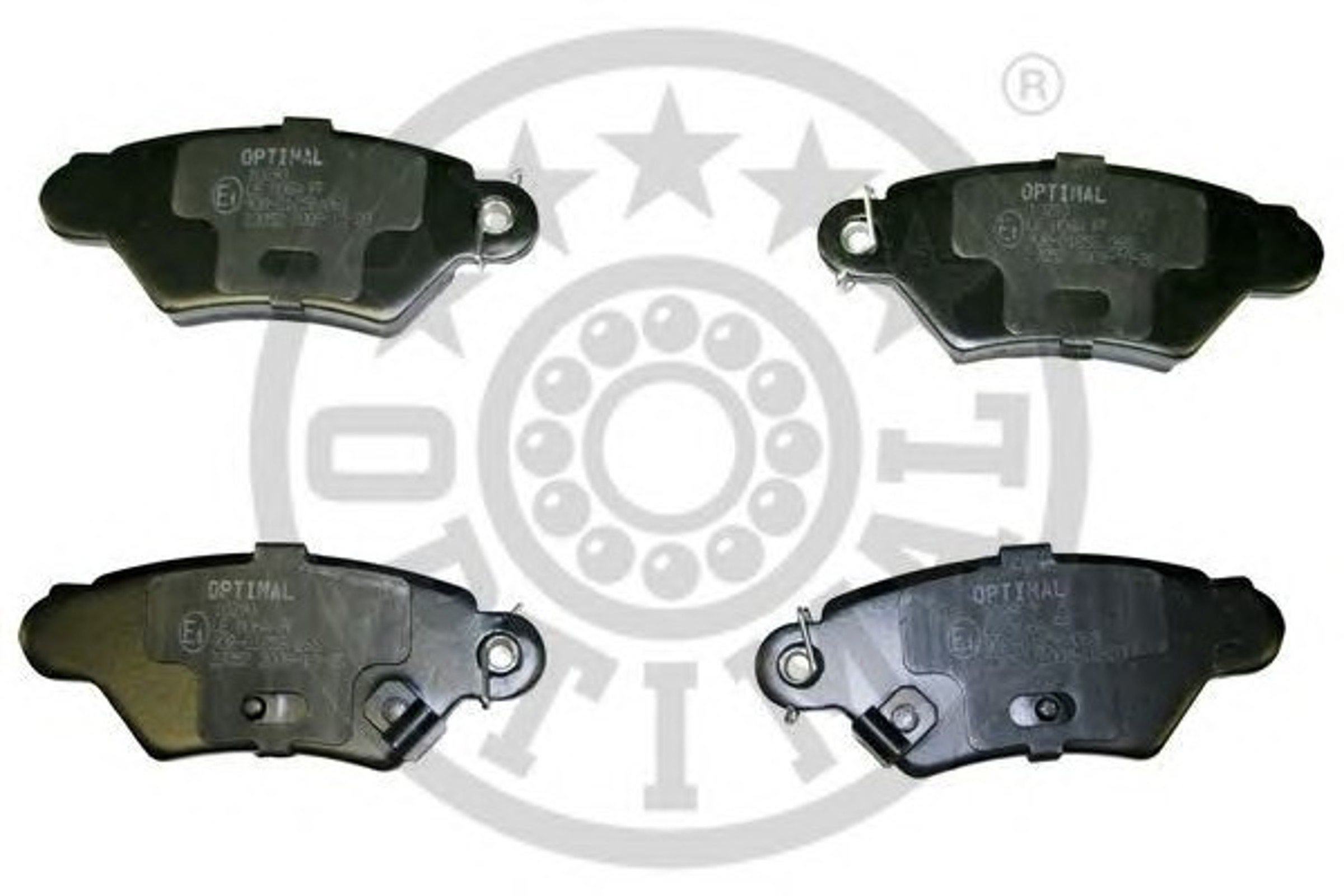 Колодки тормозные дисковые OPTIMAL 10290