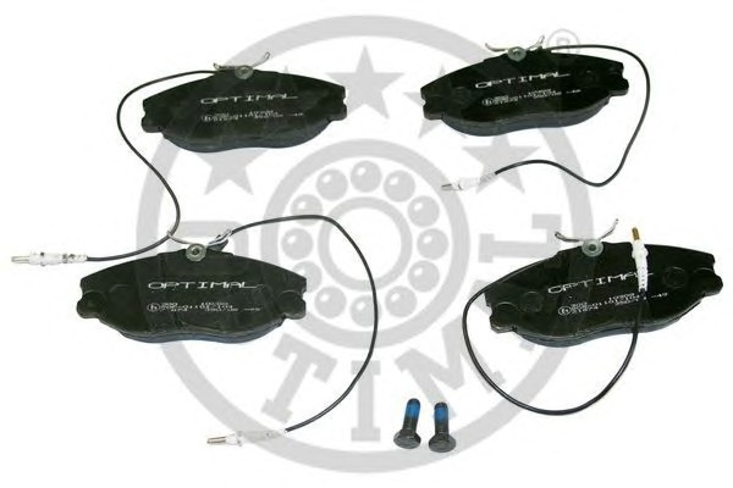 Колодки тормозные дисковые OPTIMAL 10309