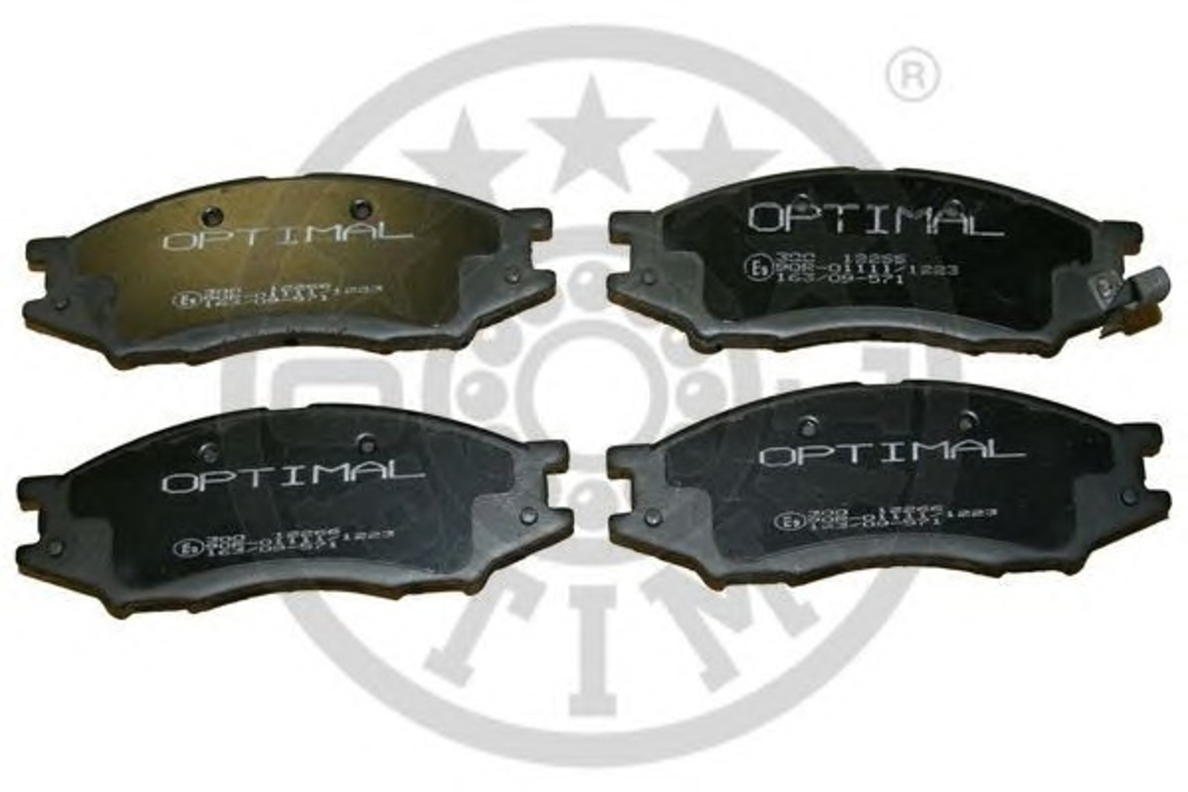 Колодки тормозные дисковые OPTIMAL 12266