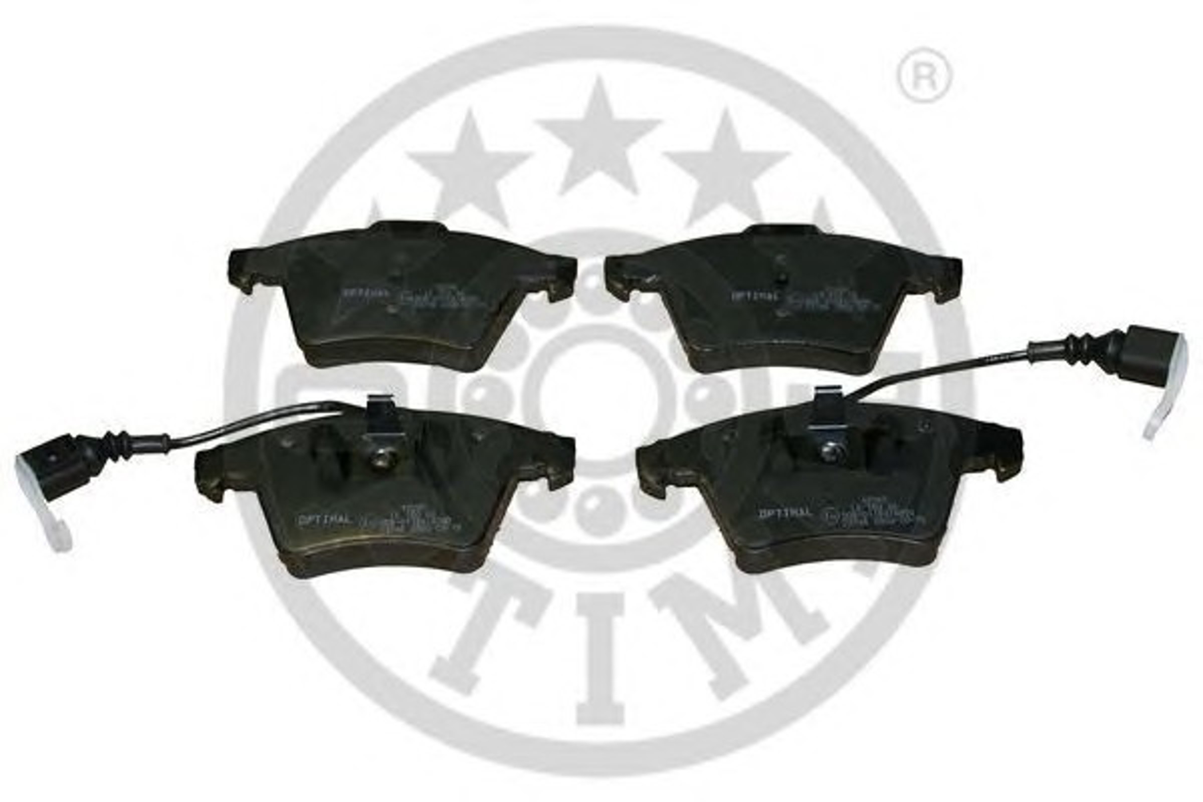 Колодки тормозные дисковые OPTIMAL 12289