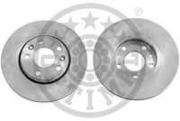 Bs-8304cдиск тормозной передний dacia duster 1.5d 10 renault megane 1.2-2.0/1.5d-1.9d 08 OPTIMAL BS-8304C