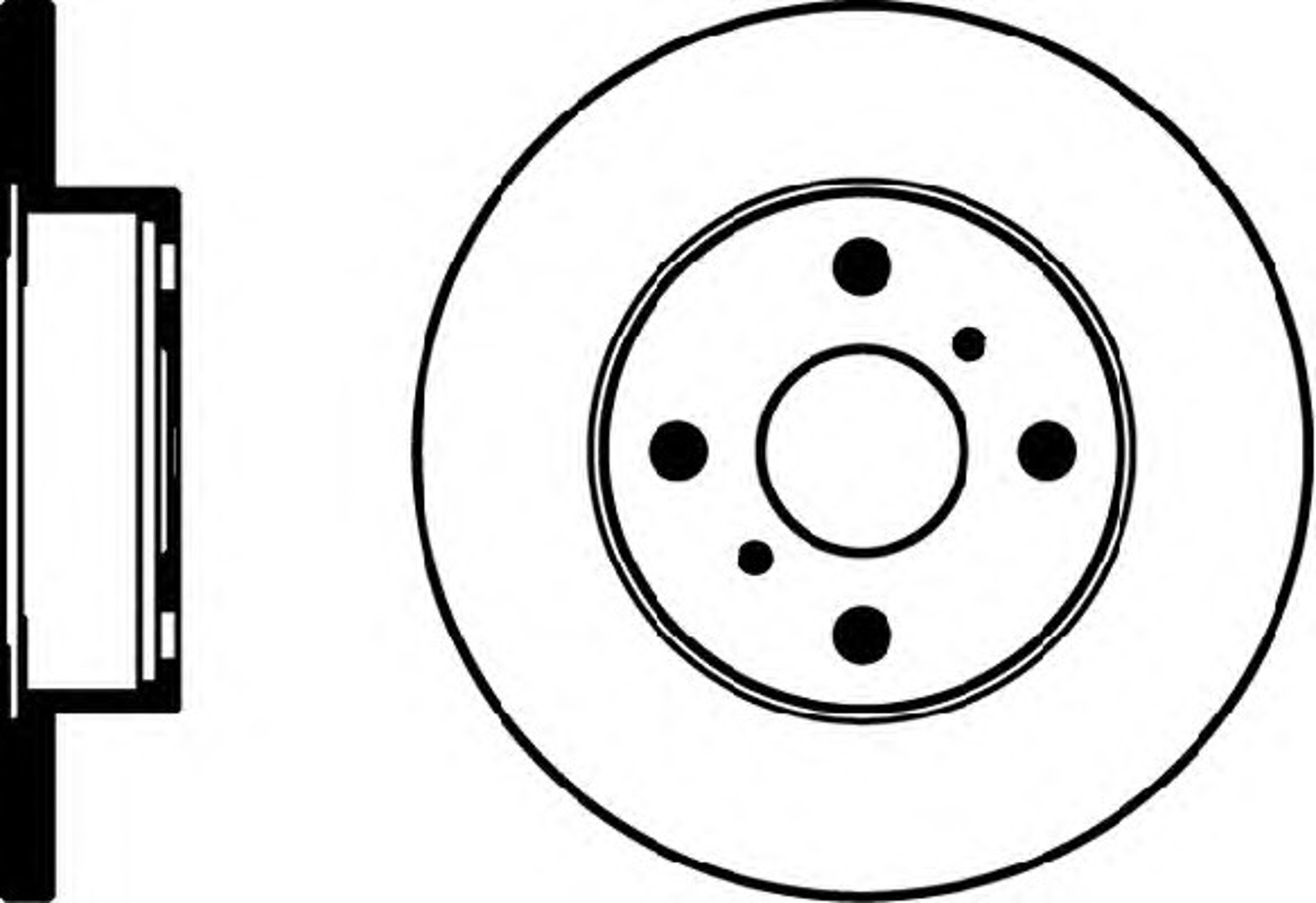 Диск тормозной HELLA/BEHR/PAGID 53644