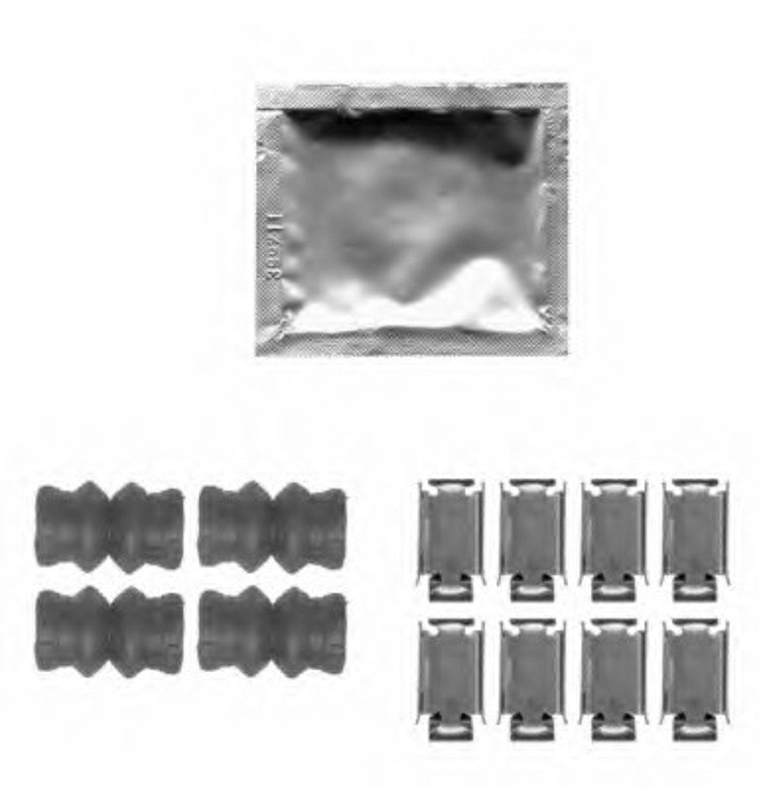 Пружинки тормозных колодок HELLA/BEHR/PAGID K0316