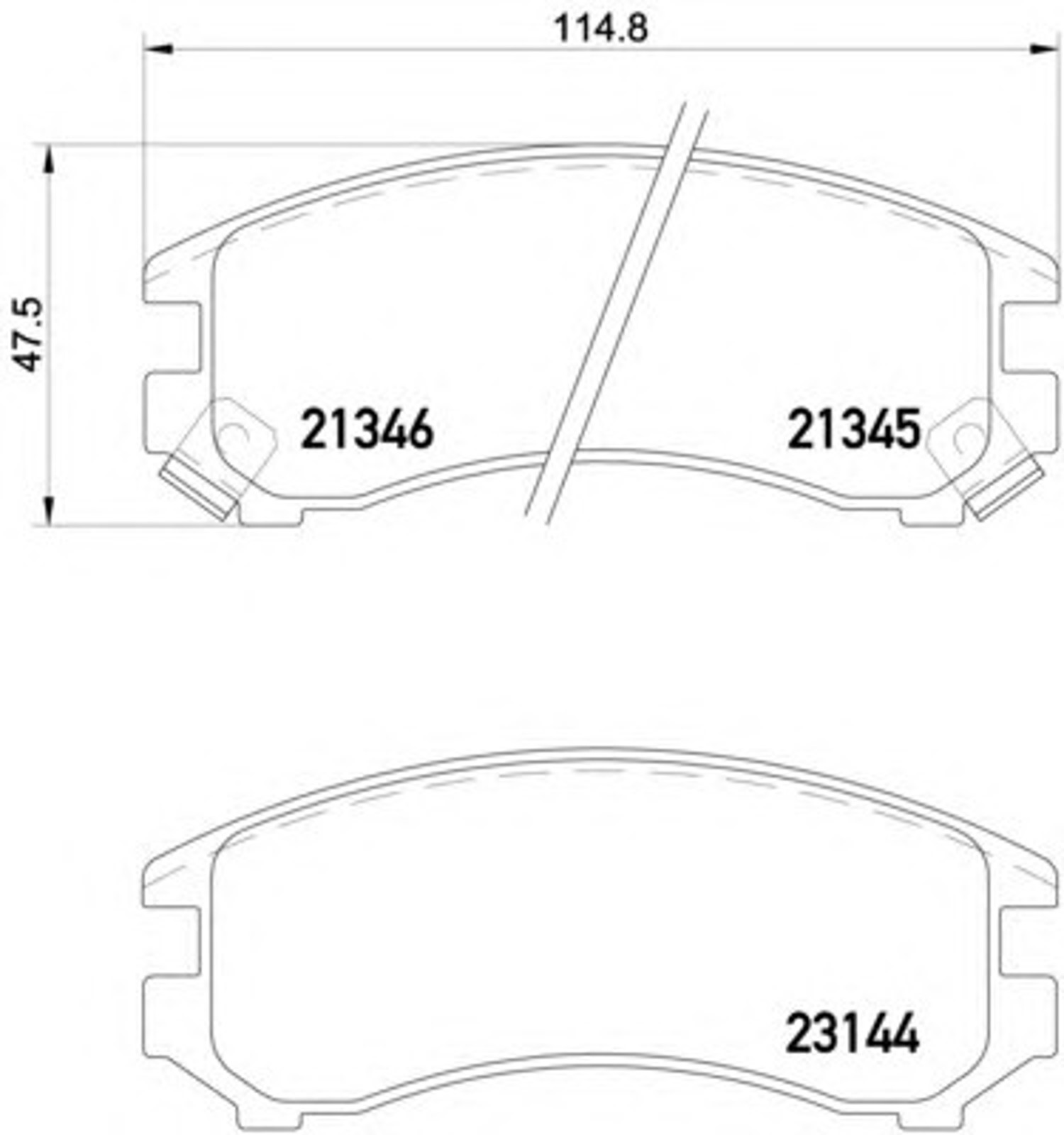 Колодки тормозные дисковые HELLA/BEHR/PAGID T0014