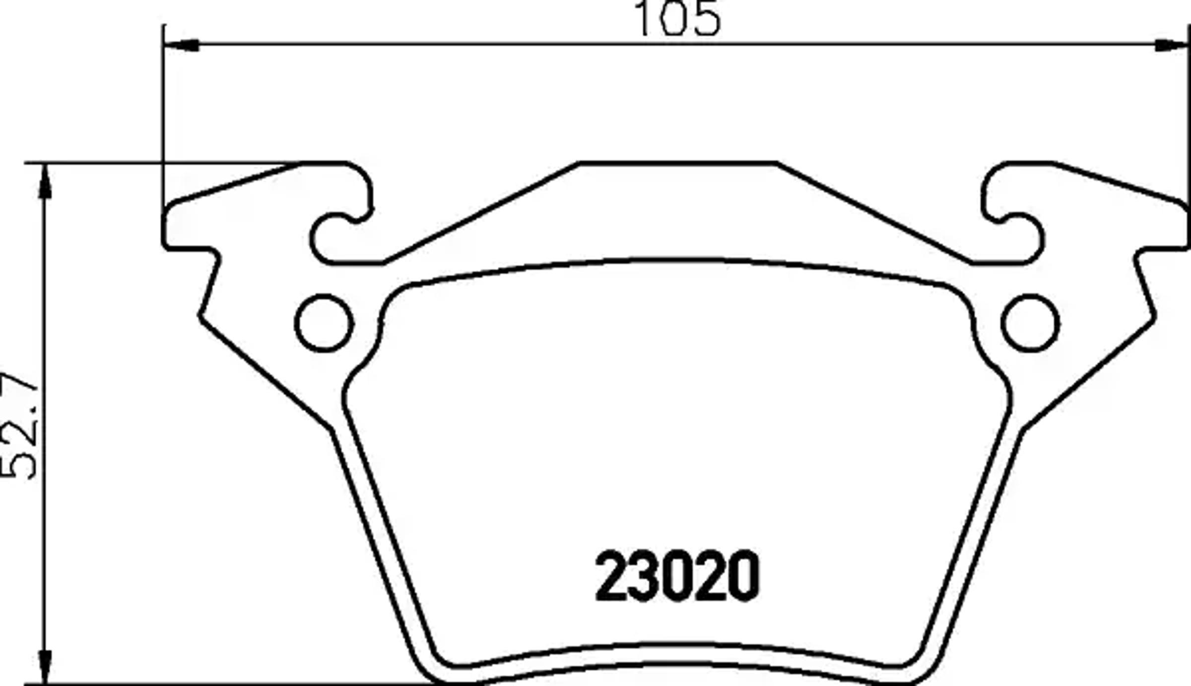 Колодки тормозные дисковые HELLA/BEHR/PAGID T1169