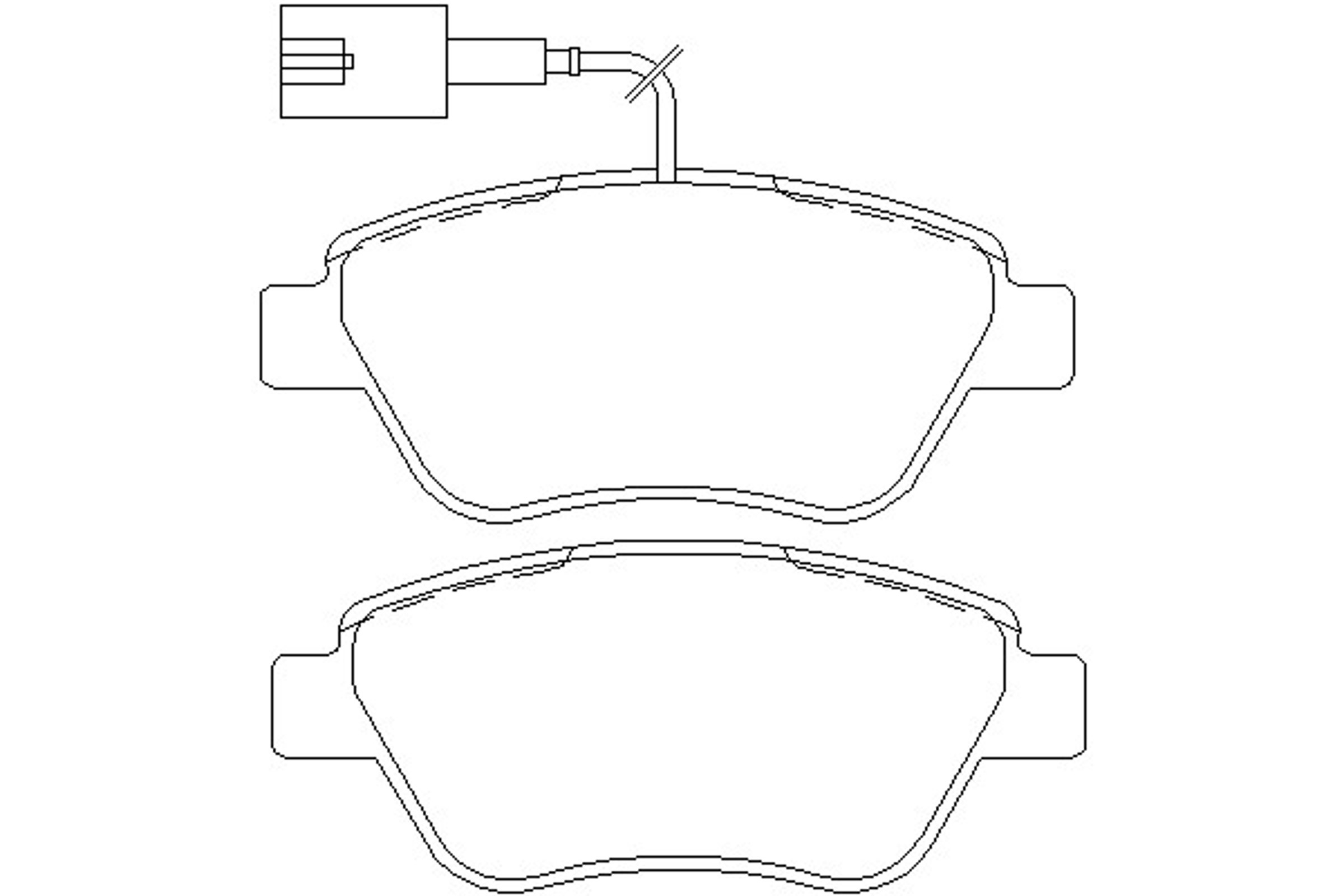 Колодки тормозные дисковые HELLA/BEHR/PAGID T2003