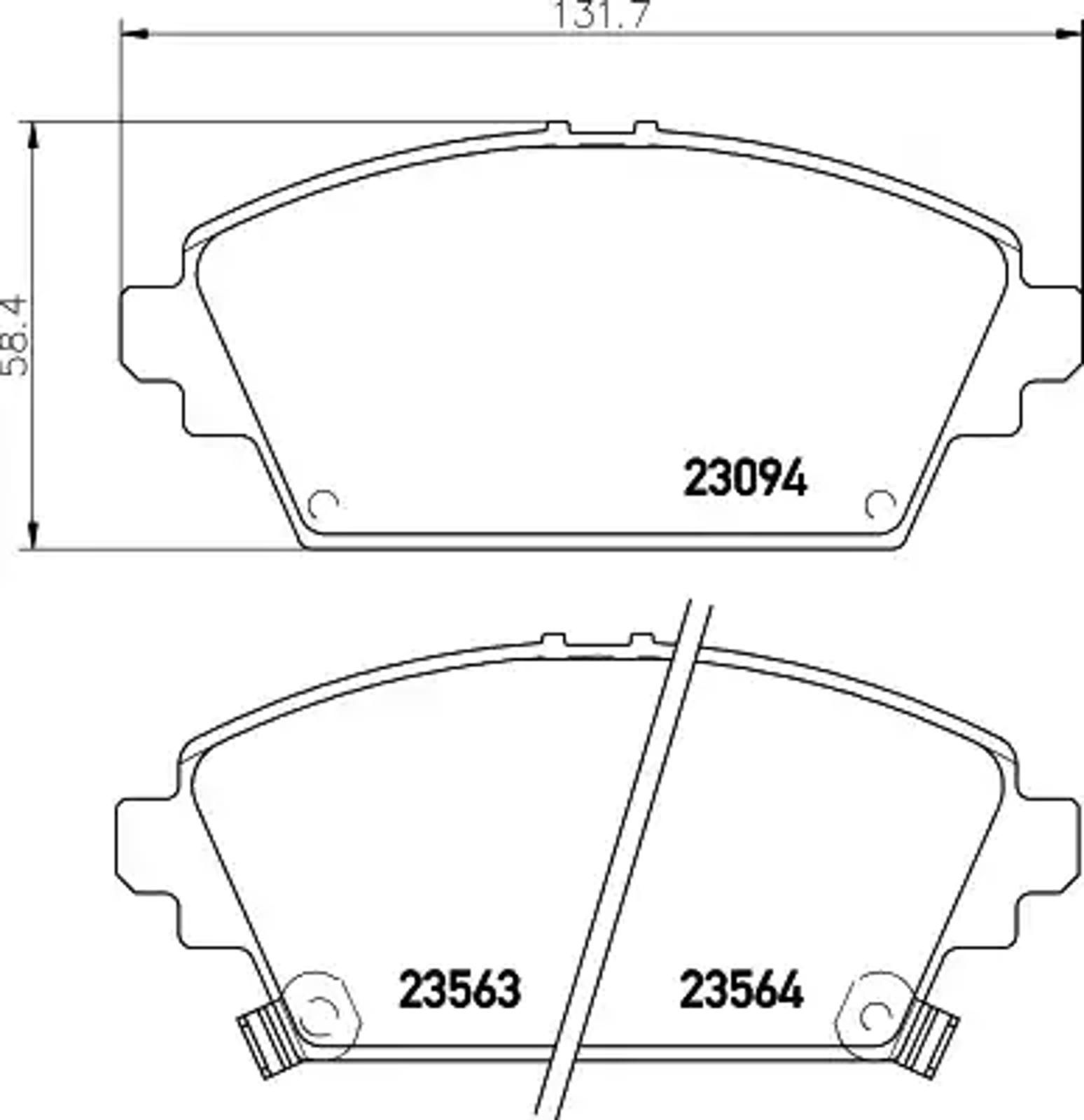 Колодки тормозные дисковые HELLA/BEHR/PAGID T3111