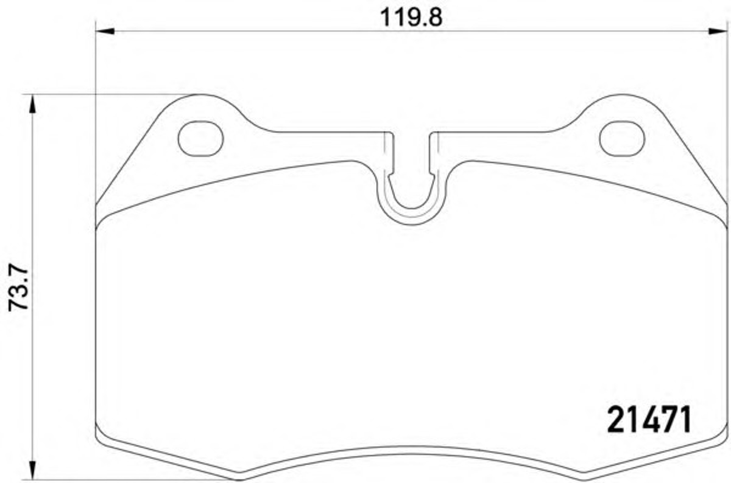 Колодки тормозные дисковые HELLA/BEHR/PAGID T5091