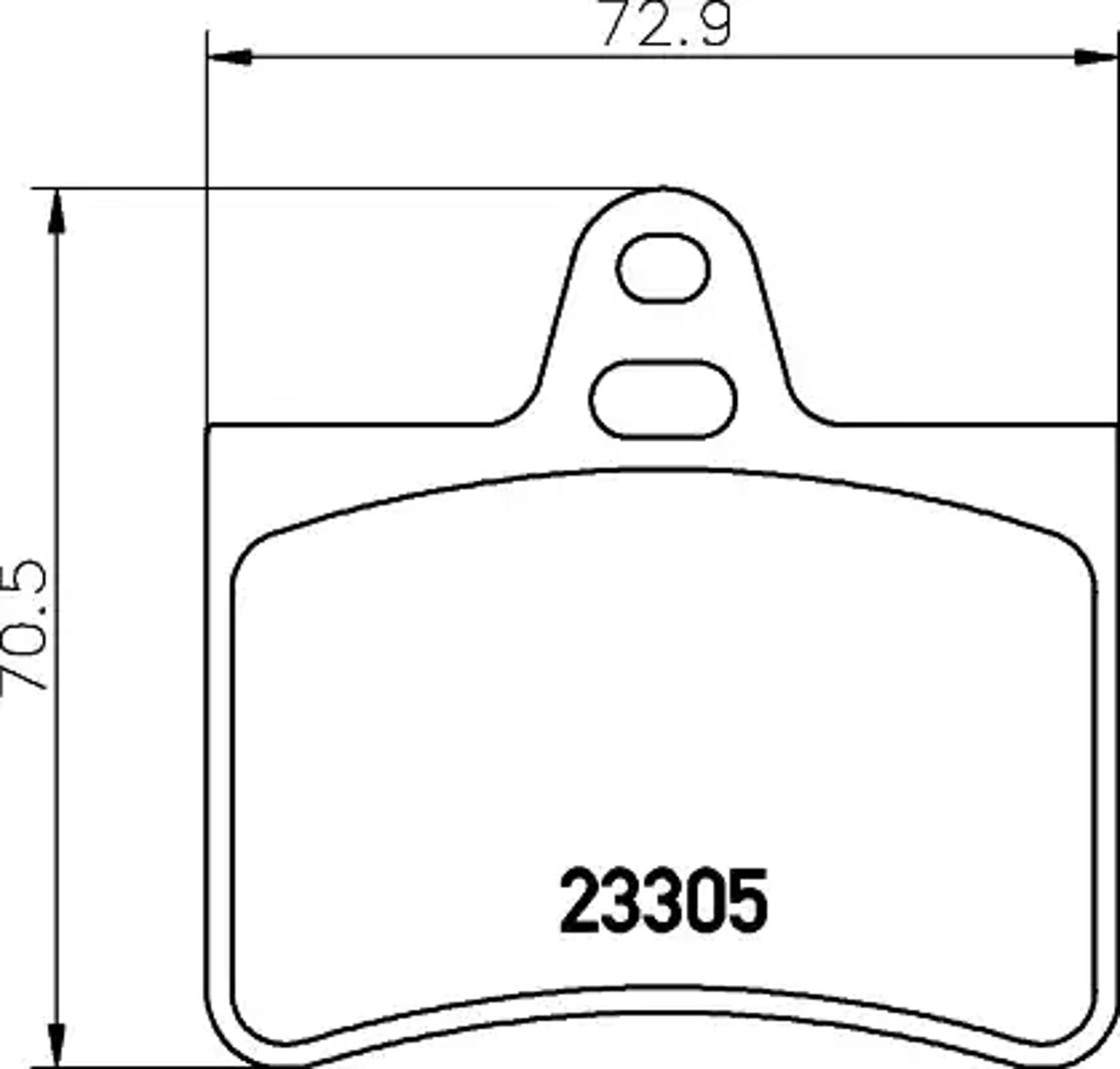 Колодки тормозные дисковые HELLA/BEHR/PAGID T9106