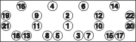 Комплект болтов гбц PAYEN HBS011