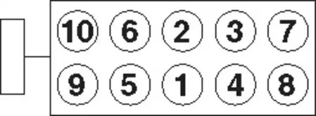 Комплект болтов гбц PAYEN HBS084