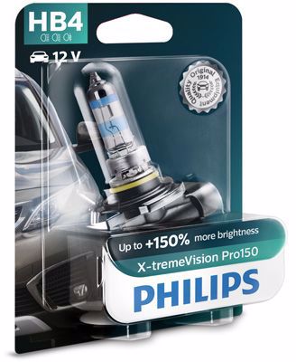 Лампа накаливания фары дальнего света PHILIPS 9006XVPB1