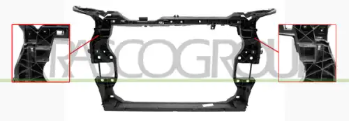 Ad8243210 панель передняя audi q5 02/17- 2.0 tdi tfsi 3.0 tdi PRASCO AD8243210