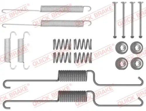 Монтажный комплект тормозных колодок QUICK BRAKE 105-0026X-02