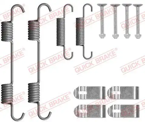 105-0078 монтажный комплект барабанных колодок kia sportage iv 1.6-2.0dh 09.15- QUICK BRAKE 105-0078