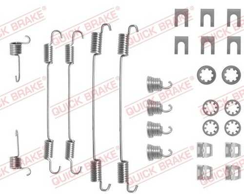Комплектующие тормозной колодки QUICK BRAKE 105-0656